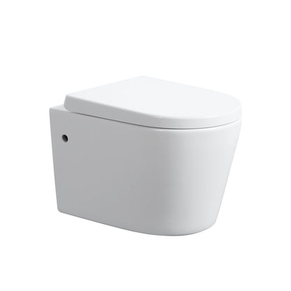 520*360*325mm Rimless Wall Hung Pan LUX302R Trap Included