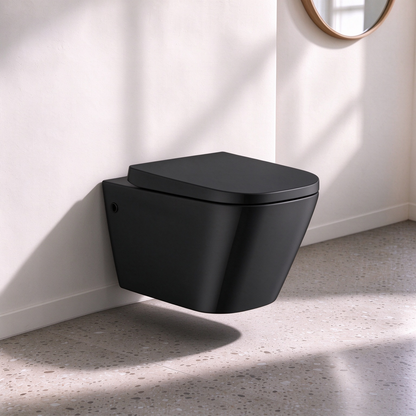 Qubist Box Rim BTW Wall-hung Toilet 550*345*320mm