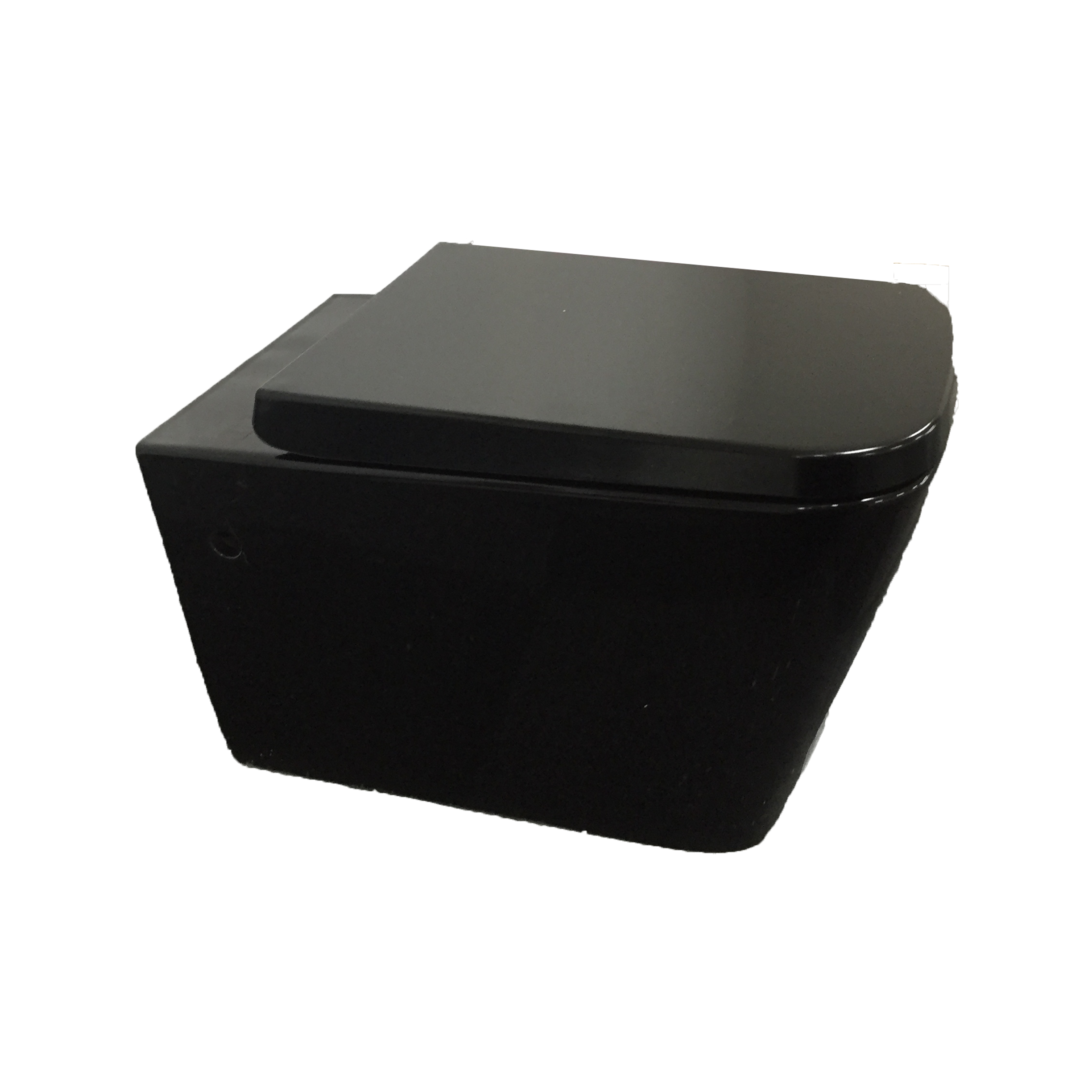 Flux Box-Rim Flush Wall-Mounted Toilet