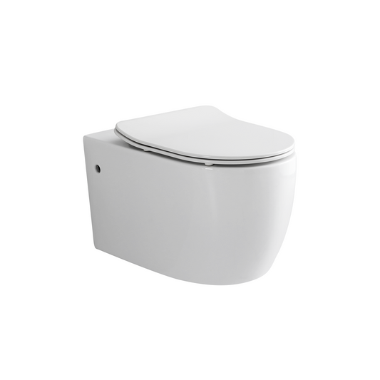 550*360*330mm Veda Rimless Wall Hung Pan LUX305R Trap Included