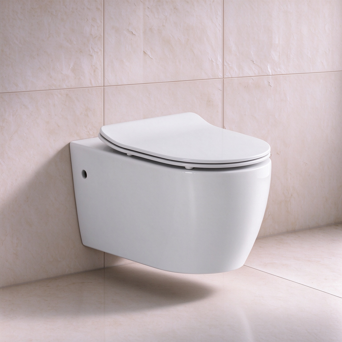 Veda Rimless Wall-Hung Pan 550*360*330mm LH-WH024