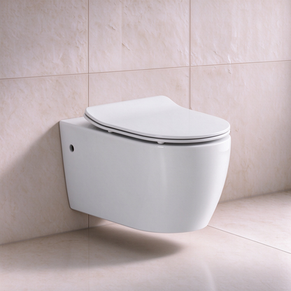 Veda Rimless Wall-Hung Pan 550*360*330mm LH-WH024