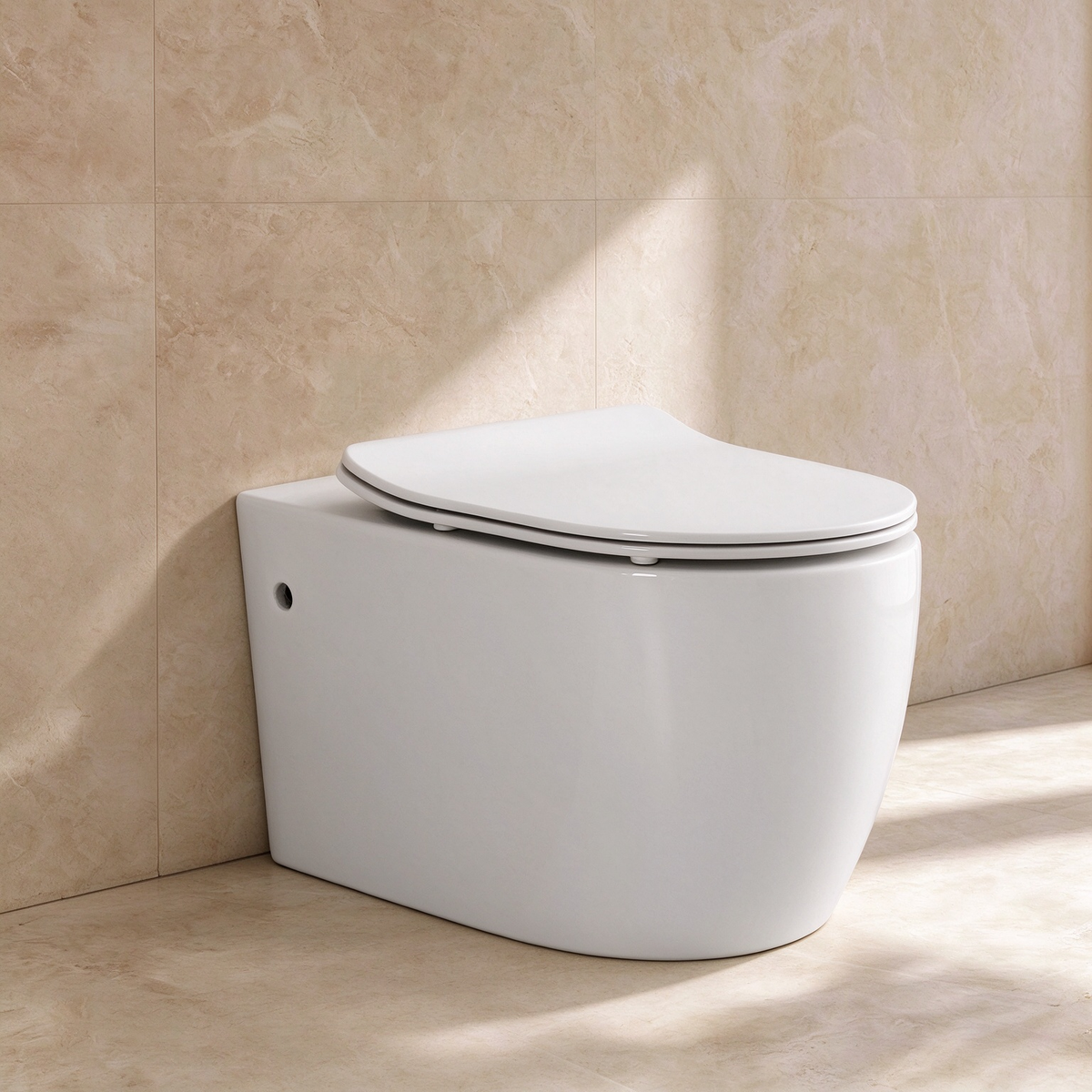 Aqualis Rimless Wall Toilet 550*360*330mm