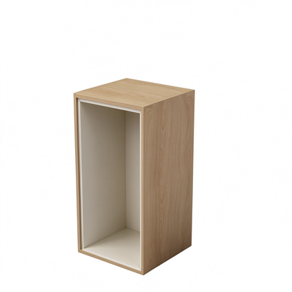 Kitchen Overhead Wall Cabinet Box Unit 1-Door 700mm Height-Luxern