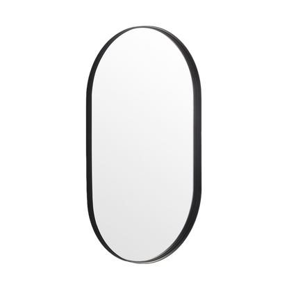 Iron Framed LED Bathroom Mirror – Electroplated Finish, 450/600mm