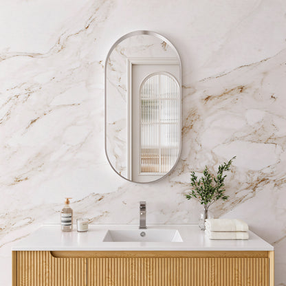 Olivia Oval Framed Mirror 450*900mm
