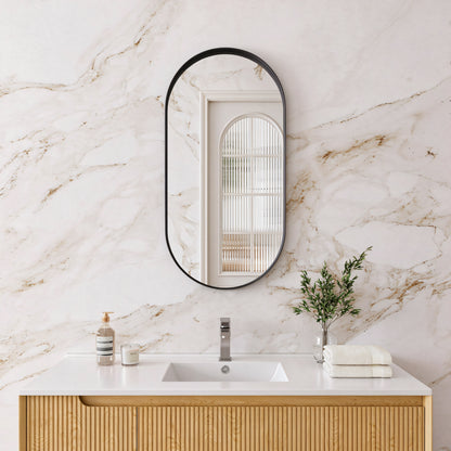 Olivia Oval Framed Mirror 450*900mm