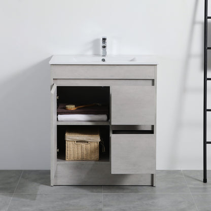 Bathroom Vanities with built-in kickboard 600-1790mm
