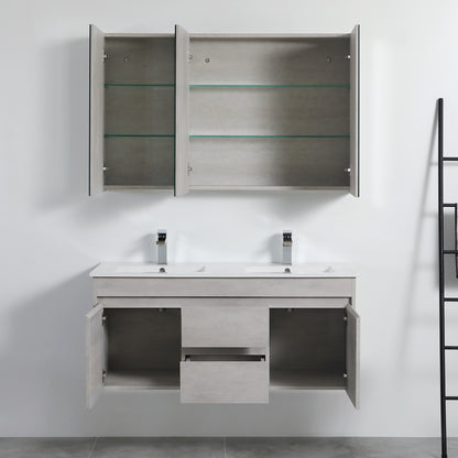 PVC Wall-Mounted Vanity Cabinet 600-1790mm