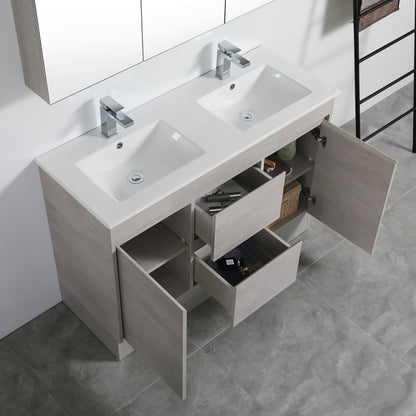 Bathroom Vanities with built-in kickboard 600-1790mm