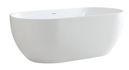 Cremis Free Standing Bathtub with Overflow 1395-1700mm