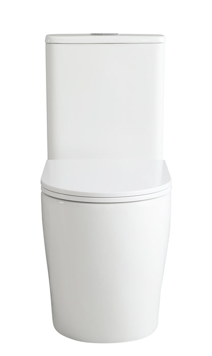 655*385*840mm Back to Wall Nova Tornado Rimless Toilet Suite V036