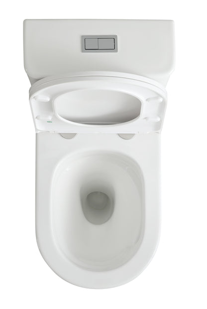 655*385*840mm Back to Wall Nova Tornado Rimless Toilet Suite V036