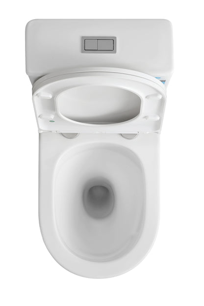 655*385*840mm Back to Wall Dune Tornado Rimless Toilet Suite V035