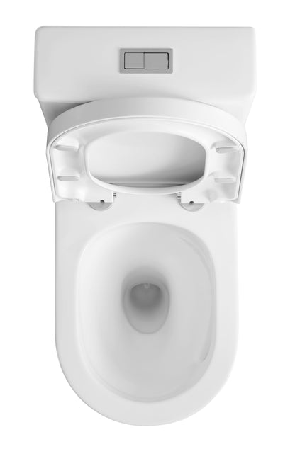 655*380*860mm Back to Wall Sylea Tornado Rimless Toilet Suite V043