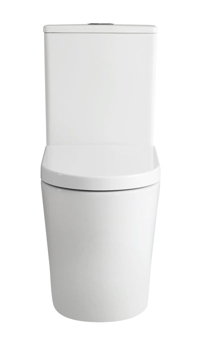655*380*860mm Back to Wall Sylea Tornado Rimless Toilet Suite V043