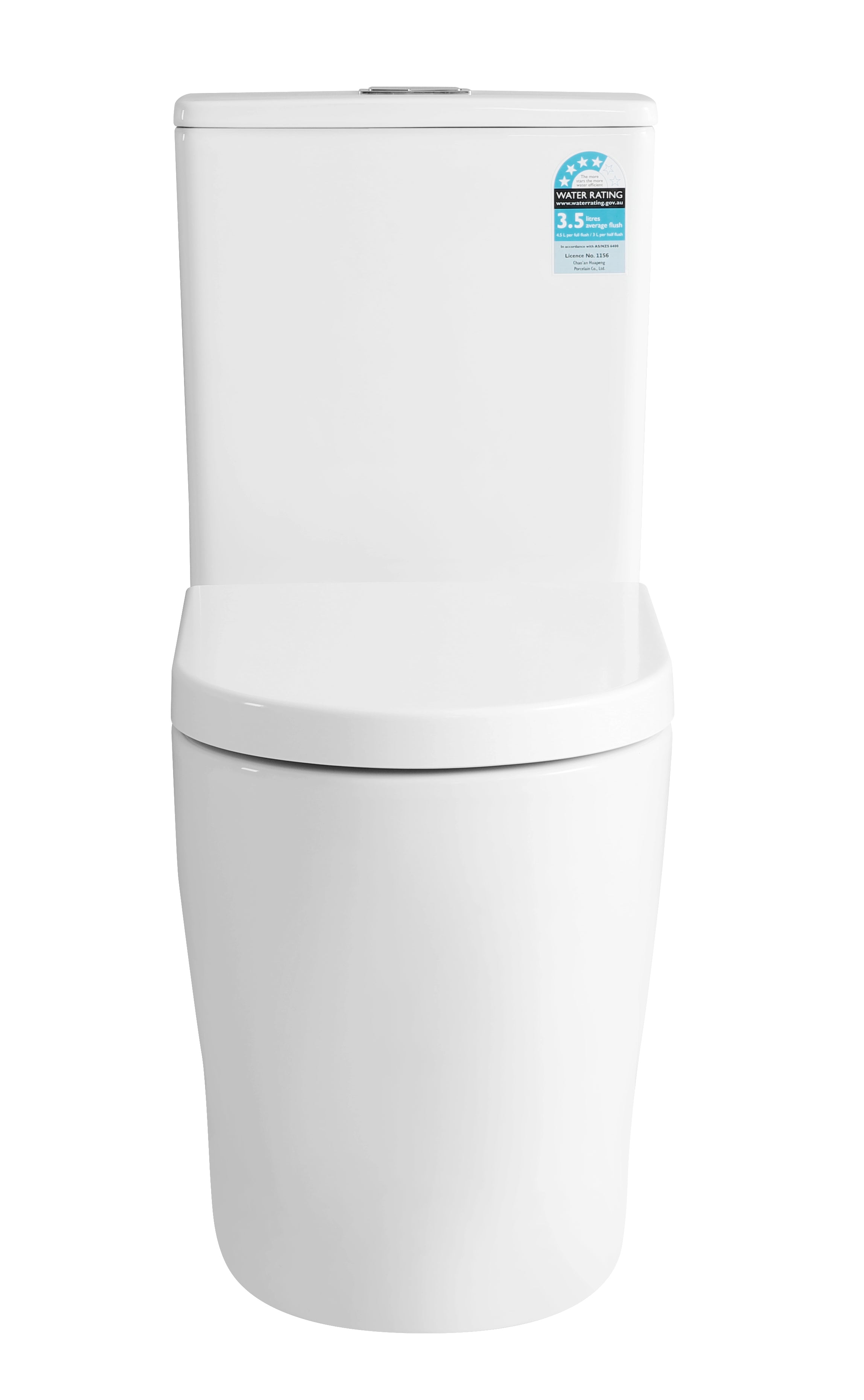 660*385*860mm Back to Wall Lumia Tornado Rimless Toilet Suite V038