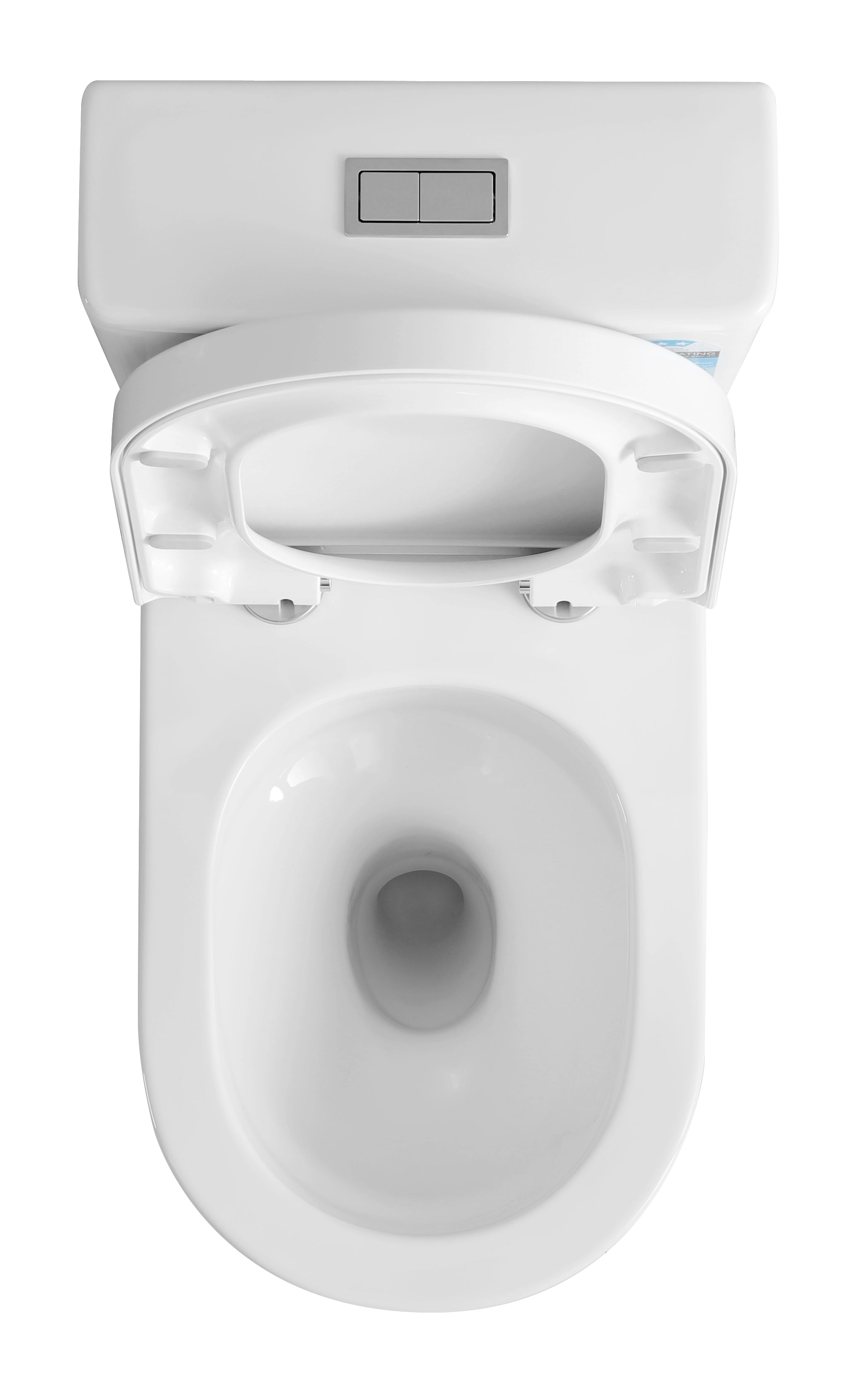 660*385*860mm Back to Wall Lumia Tornado Rimless Toilet Suite V038