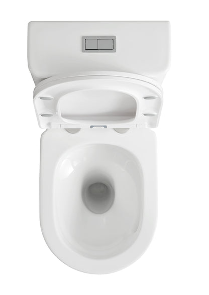 655*385*840mm Back to Wall Alora Tornado Rimless Toilet Suite V034