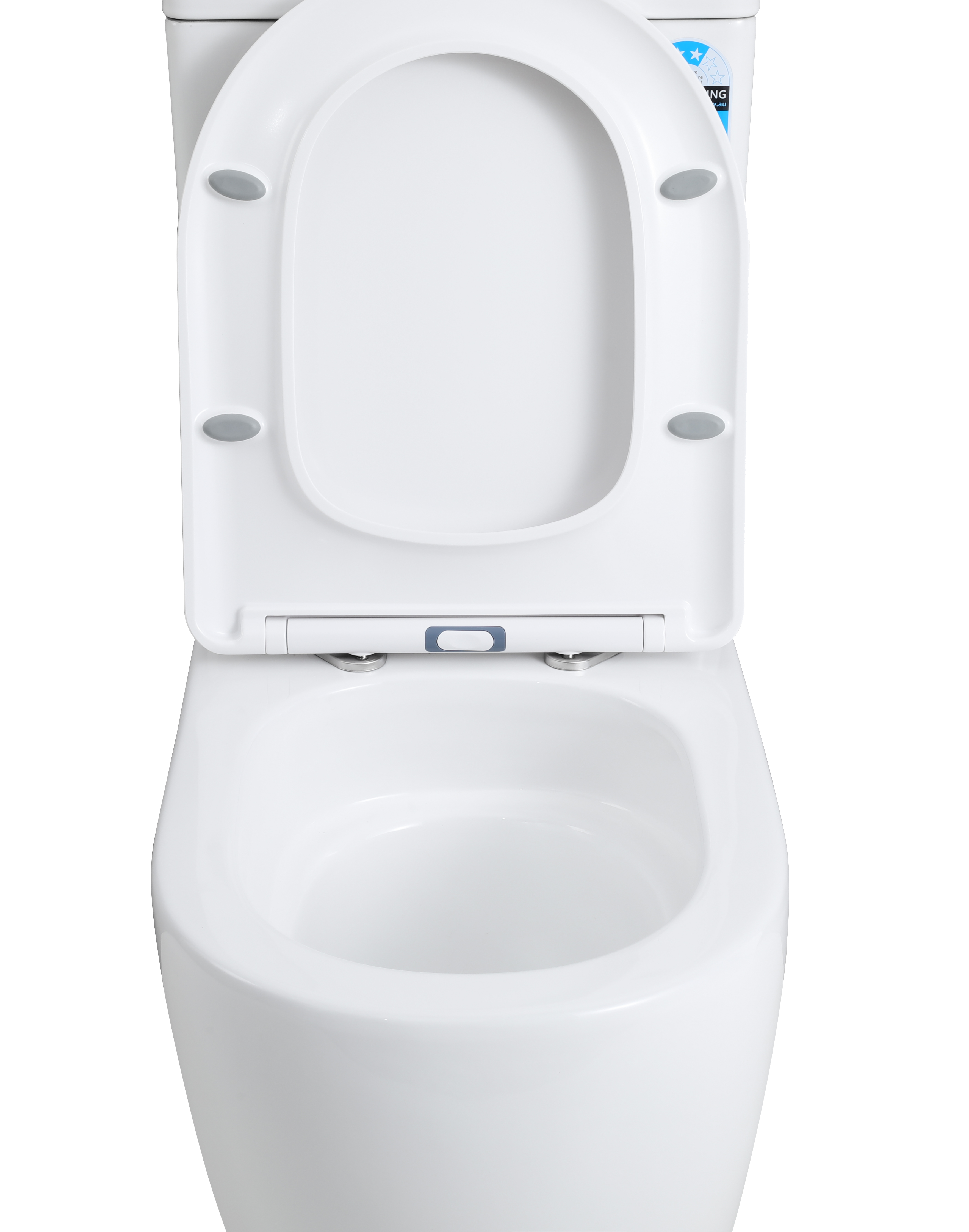 Zeus Tornado Flush Rimless Toilet Suite 660*385*870mm