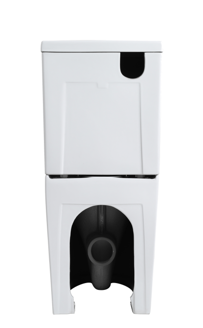 Zeus Tornado Flush Rimless Toilet Suite 660*385*870mm