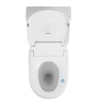 Zeus Rimless Tornado Toilet Suite  with Smart Seat Back 660*385*870mm