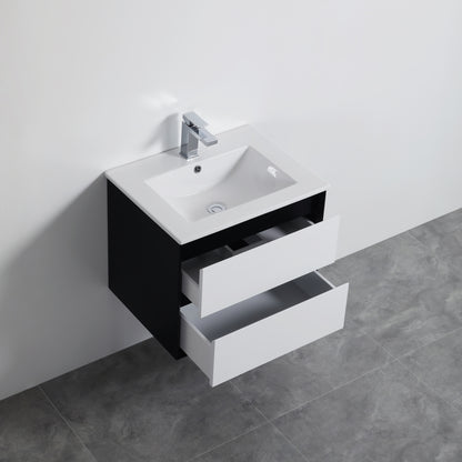PVC Wall-Mounted Vanity Cabinet 600-1500mm