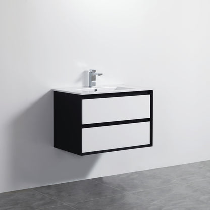PVC Wall-Mounted Vanity Cabinet 600-1500mm
