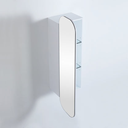 Olivia Shaving Cabinet Tall Boy 400*1500*300mm OSTB1500-MW/MB