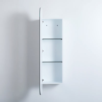 Olivia Shaving Cabinet Tall Boy 400*1500*300mm OSTB1500-MW/MB