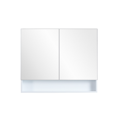 Matte White Fremantle Mirror Shaving Cabinet 600-1480mm FMWSV600/750/900/1200/1500