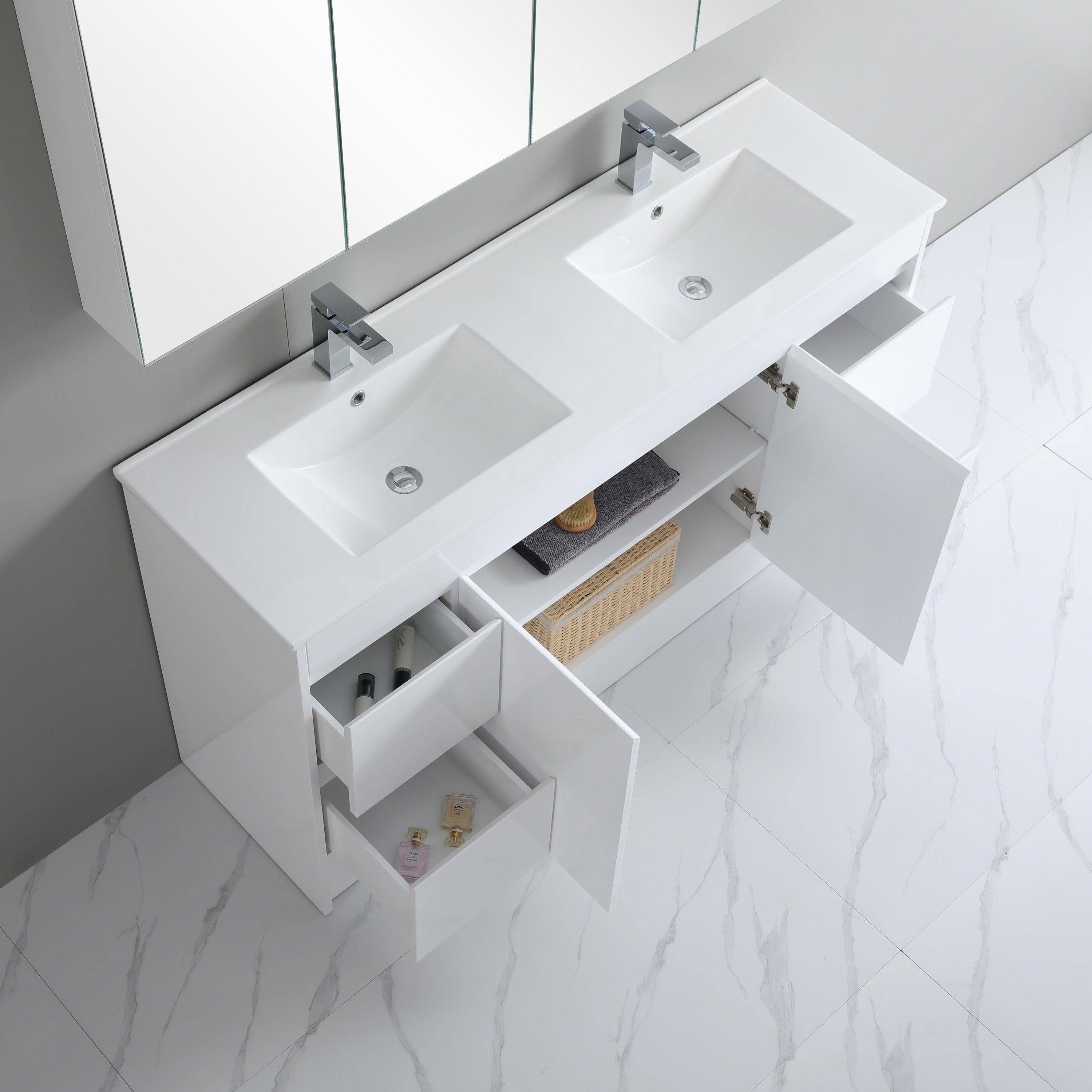 Polar PVC Wall-Mounted  Vanity 1500*460*545mm