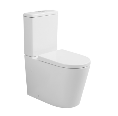 Alpha Tornado Flush Rimless Toilet Suite 655*385*870mm