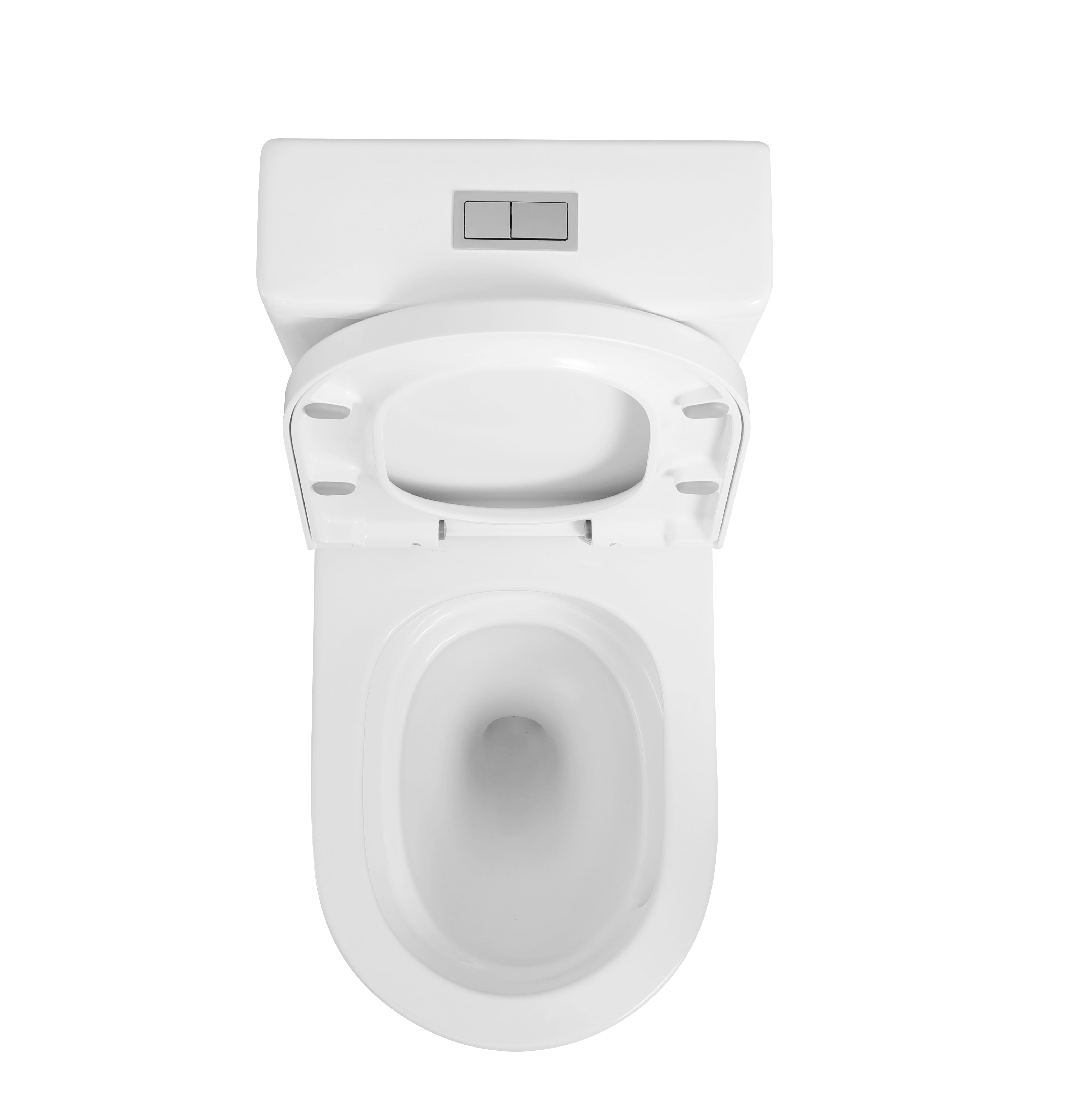 655*385*870mm Alpha Rimless Back to Wall Tornado Toilet Suite LUX033 Trap Included