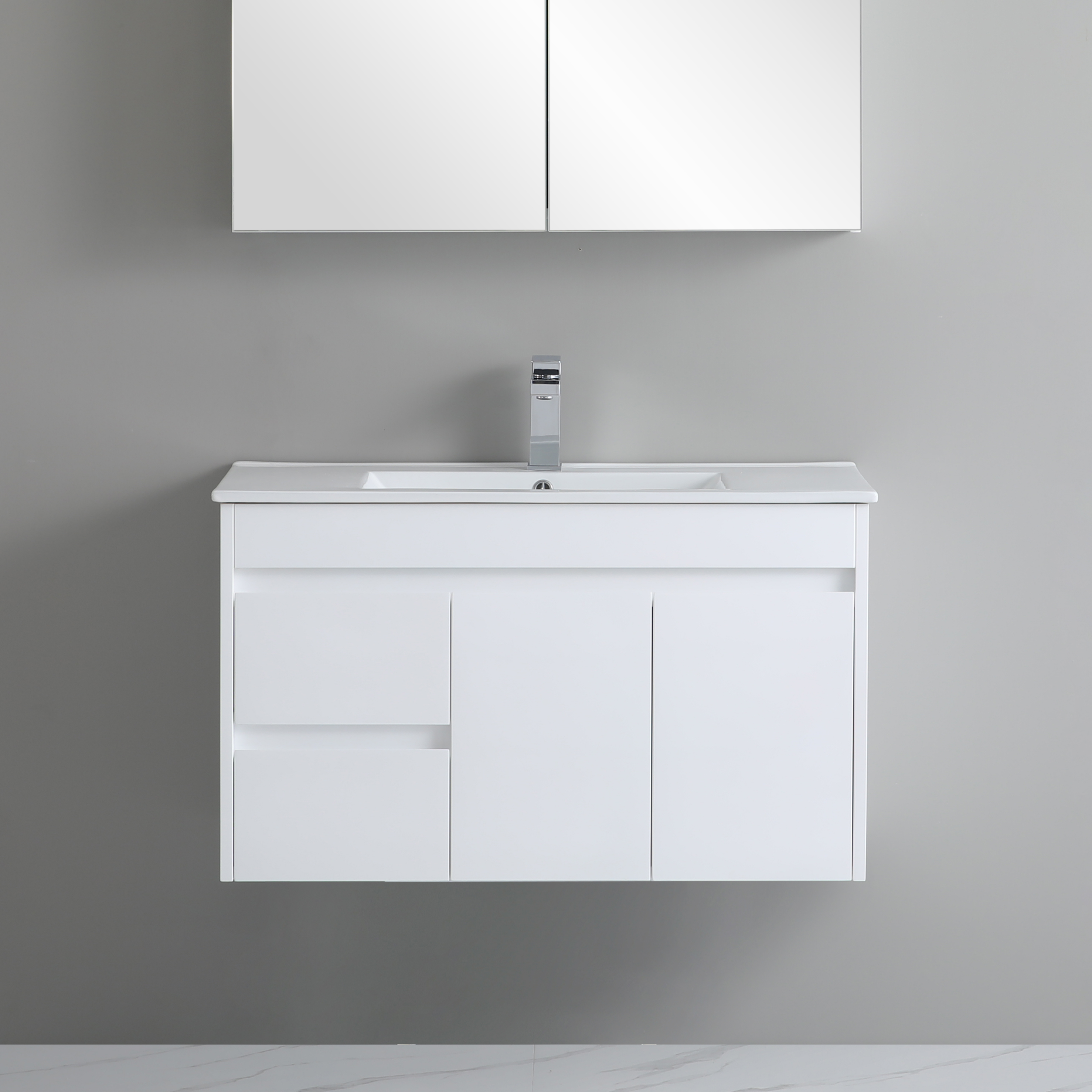 Polar PVC Wall-Mounted  Vanity 900*460*550mm