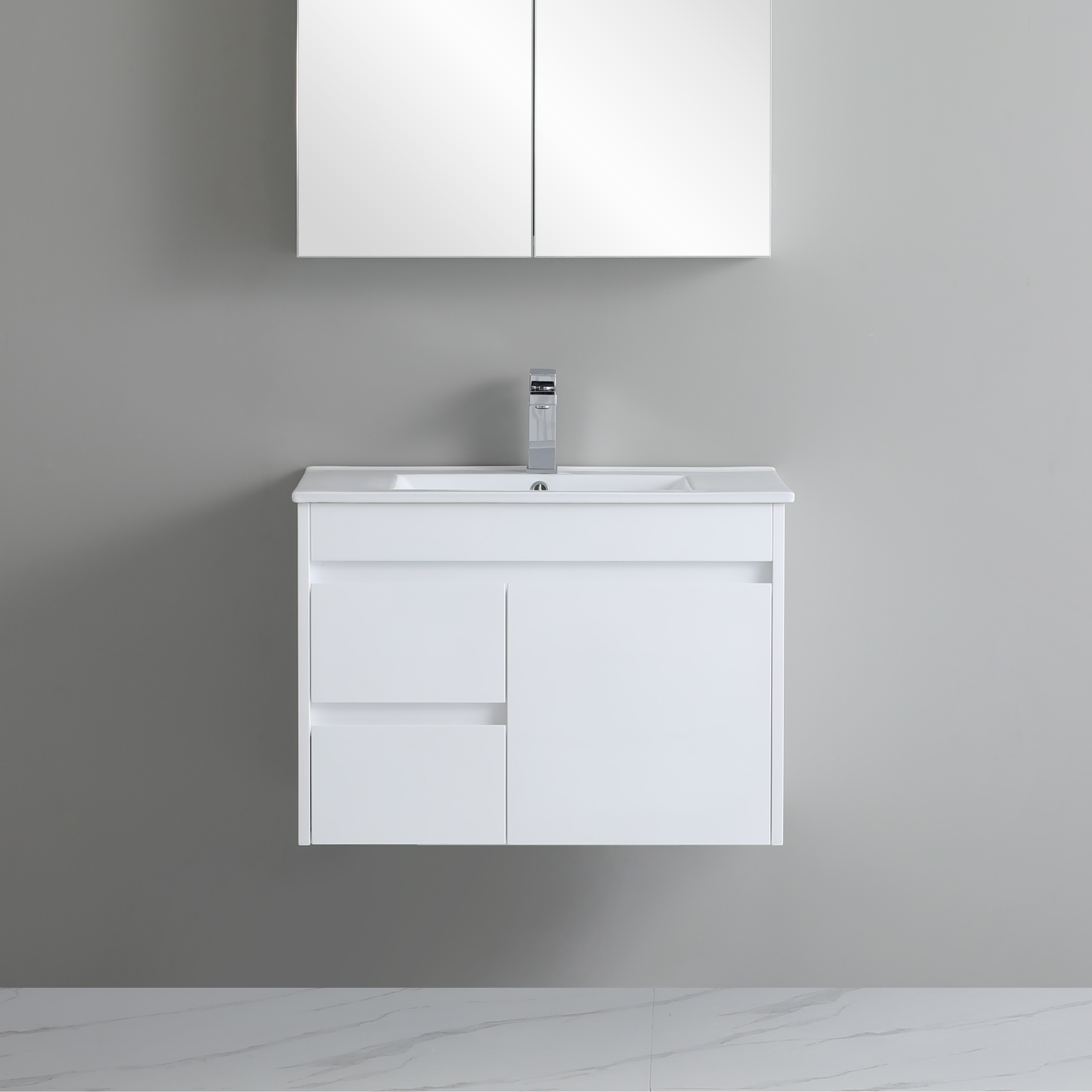 Polar PVC Wall-Mounted  Vanity 750*460*550mm