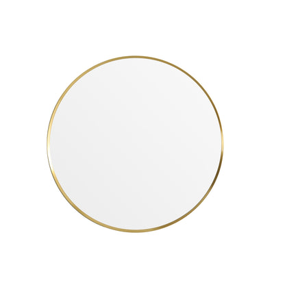 Luna Aluminum Framed Mirror 5mm Copper Free with Safety Film 600/700/800mm KR600F/KR700F/KR800F-MB/BG/BN/GM