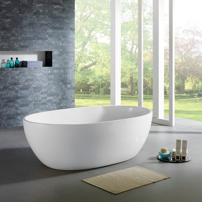 Catanaro Oval Freestanding Bathtub 1730*1030*590mm