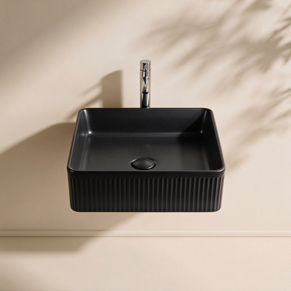 Above Counter Basin 375*375*130mm LH-BS05-375GW/MW/MB