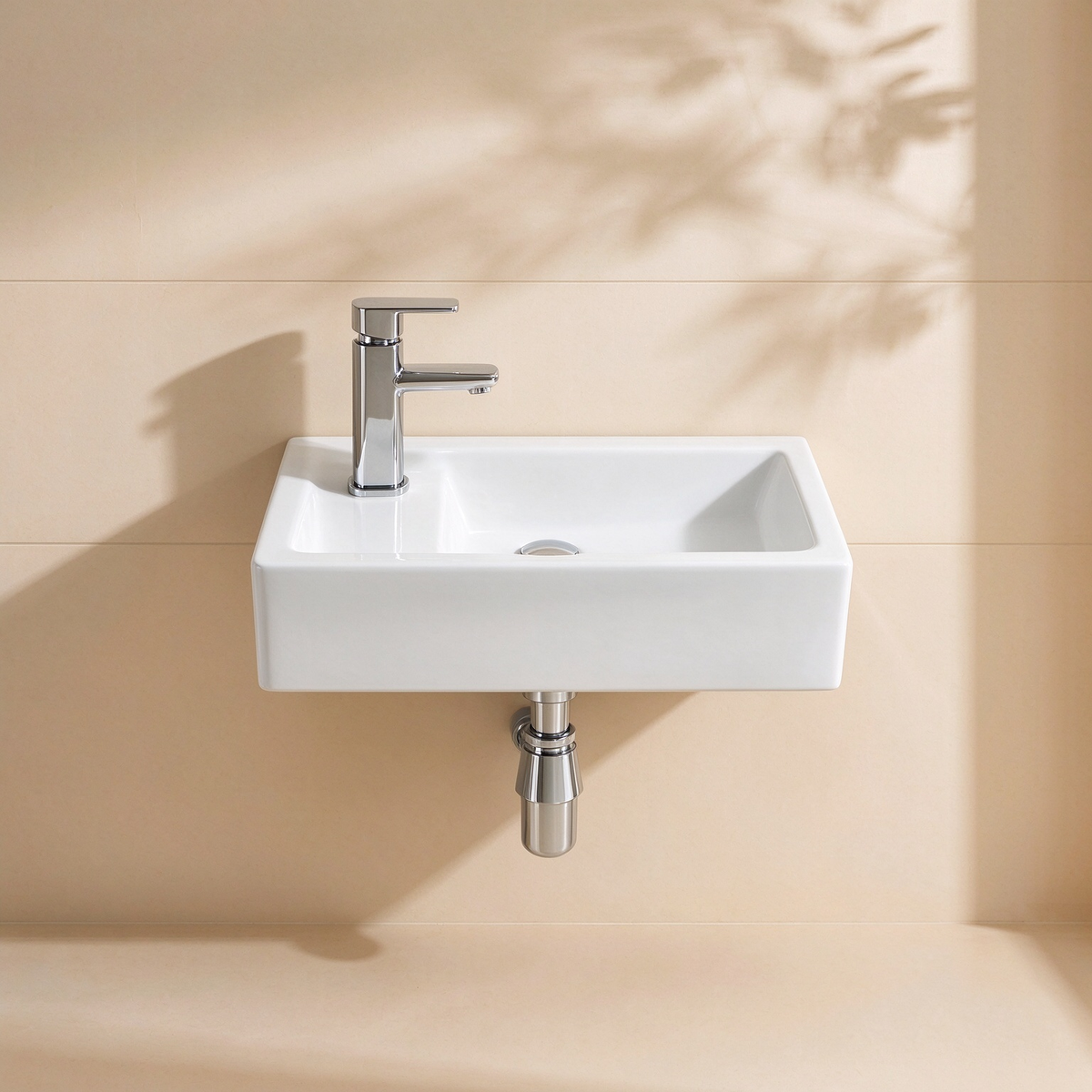 Wall-Hung Basin 500*245*130mm LH-BS61-500LGW/RGW