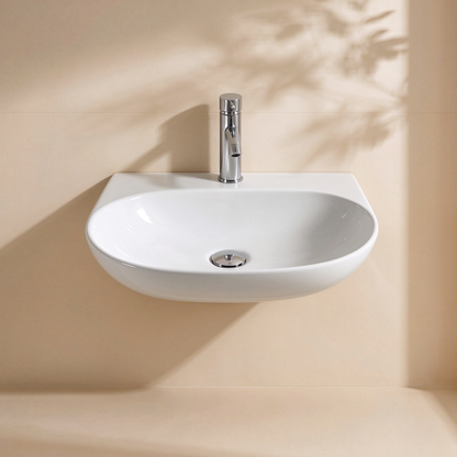 Wall-Hung Basin 500*385*120mm LH-BS62-500GW