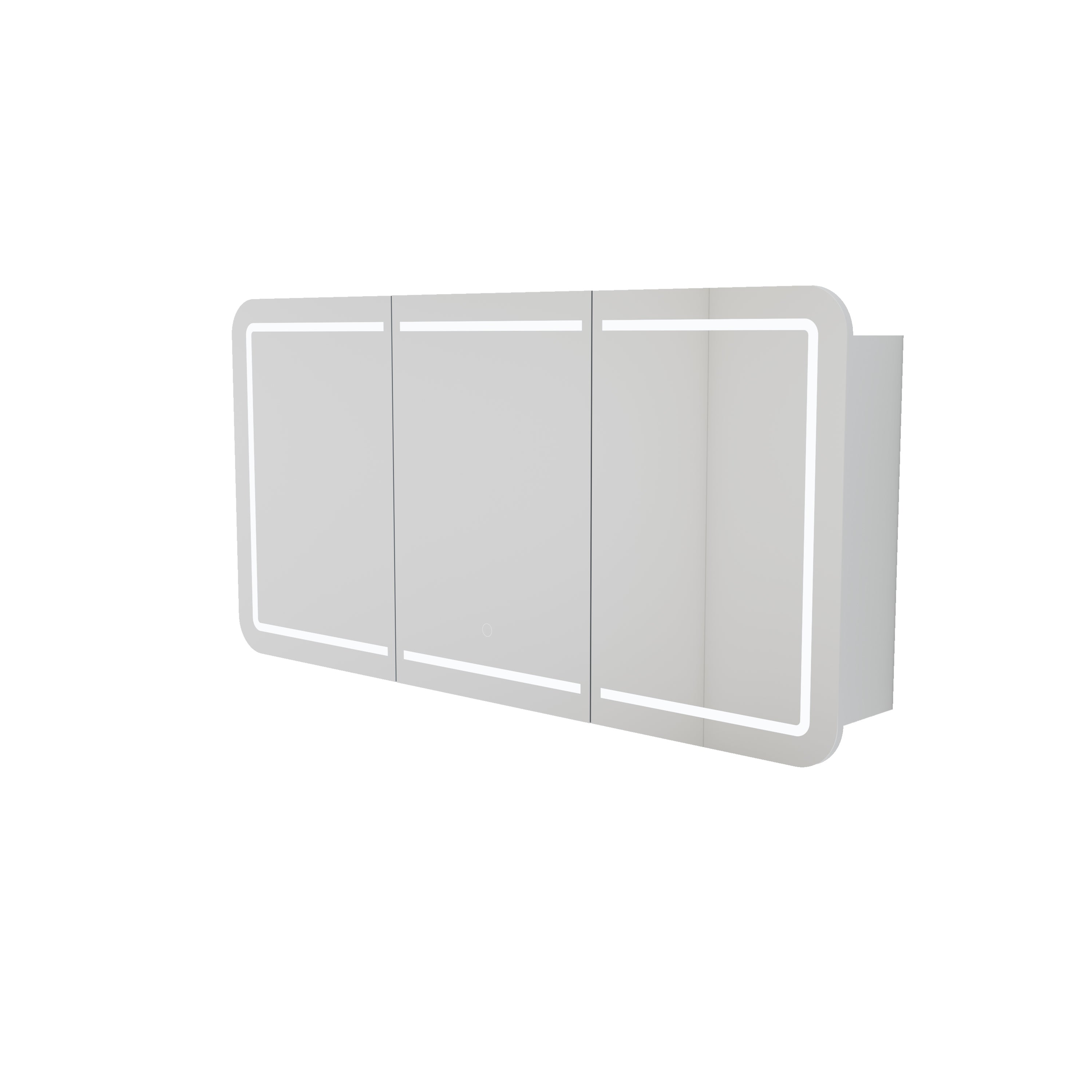 VITO LED PVC Mirror Shaving Cabinet LSSV6075MW-LED 600-1500mm