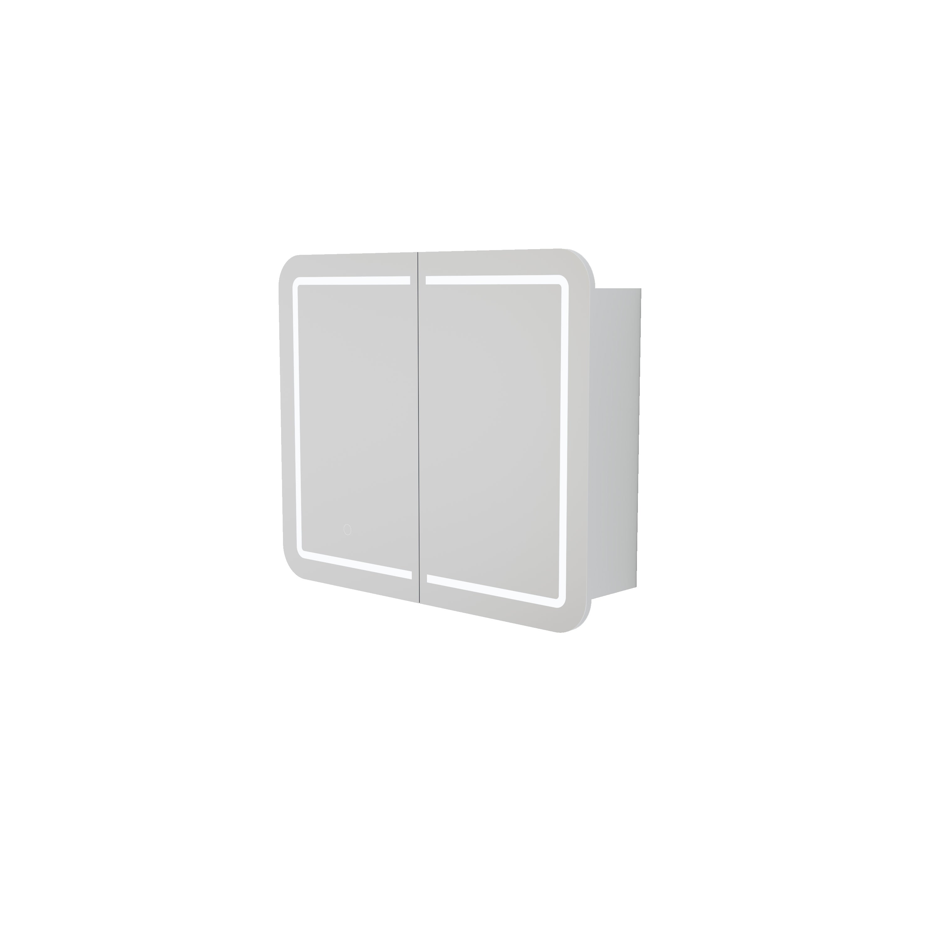 VITO LED PVC Mirror Shaving Cabinet LSSV6075MW-LED 600-1500mm