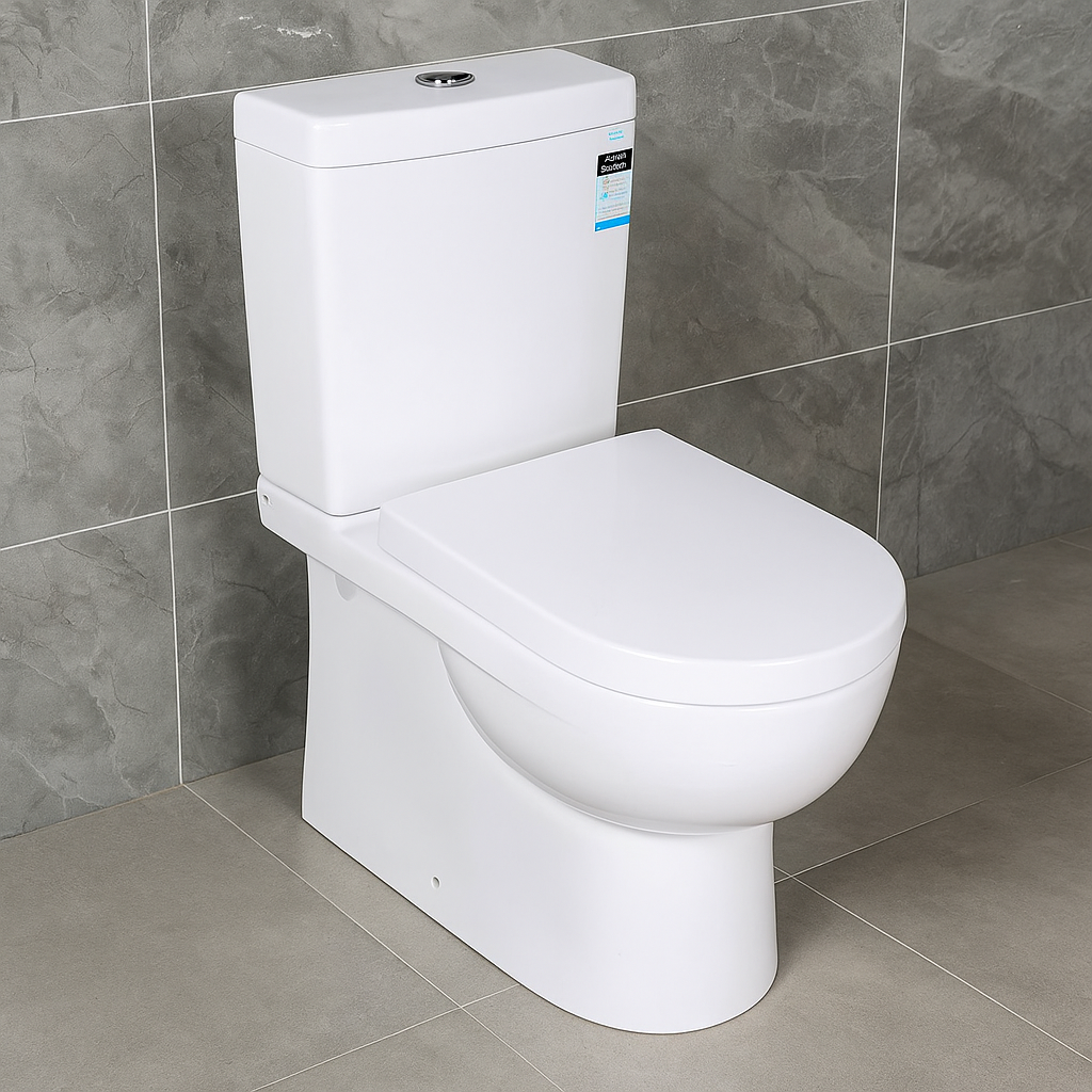 635*375*810mm Back to Wall Rio BTW Toilet Suite KDK013 Trap Included