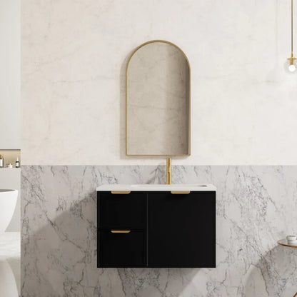 Vivid Pulse Wall-Mounted PVC Cabinet with Soft closing doors 600/750/900mm