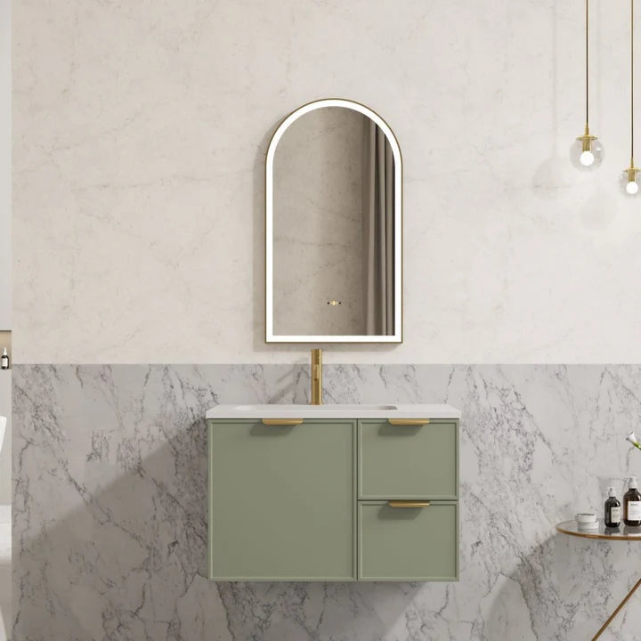 Vivid Pulse Wall-Mounted PVC Cabinet with Soft closing doors 600/750/900mm