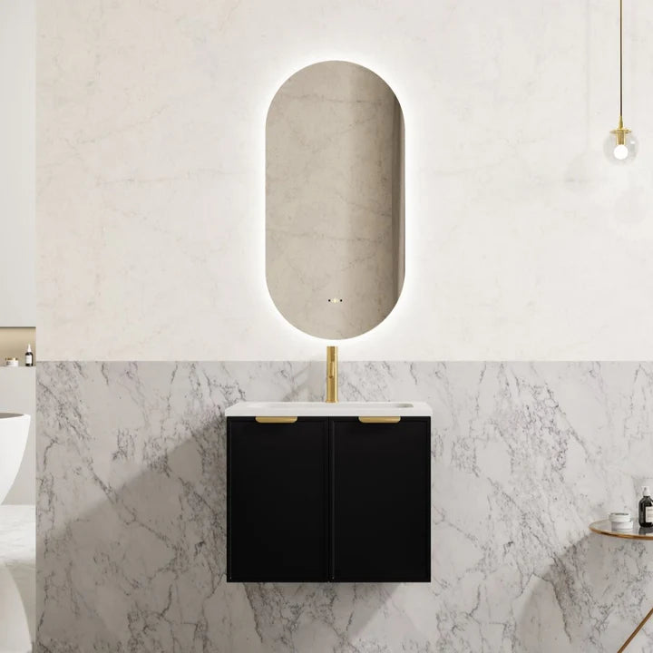 Vivid Pulse Wall-Mounted PVC Cabinet with Soft closing doors 600/750/900mm