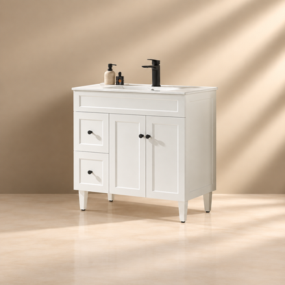 Modern Freestanding Vanity - Hamilton 590/740/890mm