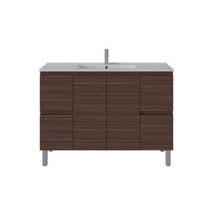 Bathroom Freestanding Vanity with Legs 1200*460*880mm(Single Bow)