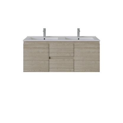 Bathroom Wall Hung Vanity 1190*455*480mm(Double Bow)